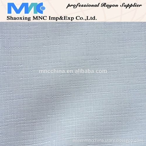 MM16029JD poly and rayon mixture slub fabric